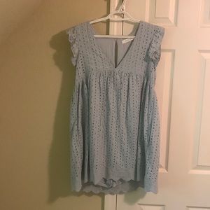 Blue Romper/Dress